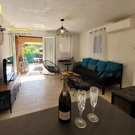 T3 Classee 3 Etoiles Proche A Pied San Cipriano * San Ciprianu